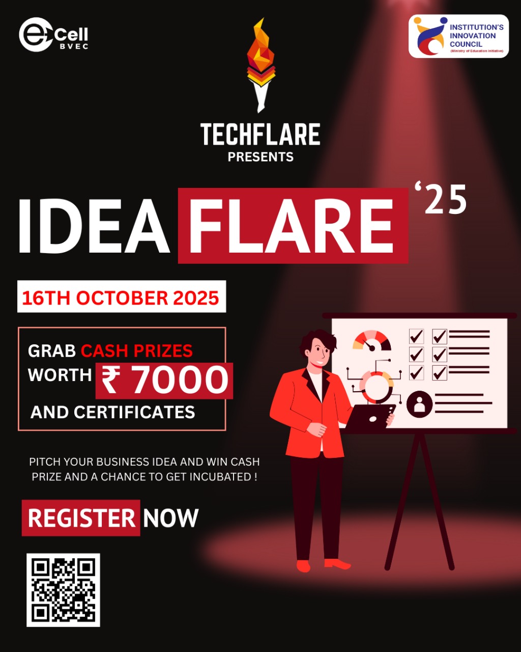 Pitching Contest Poster